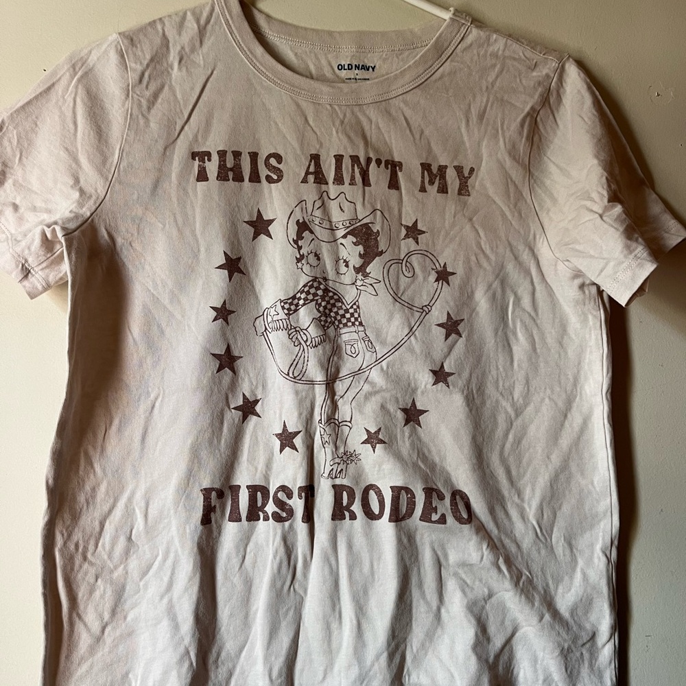 Betty Bop Rodeo Tee - Picture 2 of 4